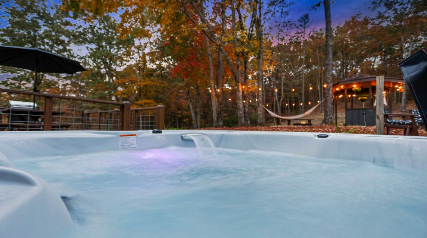 Blue Ridge GA vacation rental Casita with private hot tub and sauna